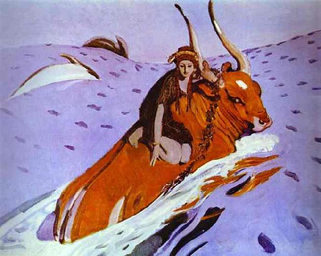 Valentin Serov The Rape of Europe